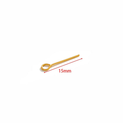 UEE Jewelry Stainless Steel Eye Pins