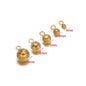 Stainless Steel Faceted Ball Charms & Connectors