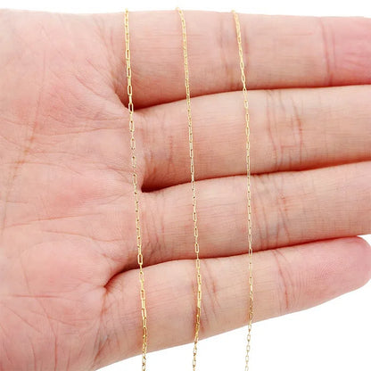 Stainless Steel Fine Cable Chain for Jewelry Making
