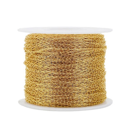 Stainless Steel Fine Cable Chain for Jewelry Making
