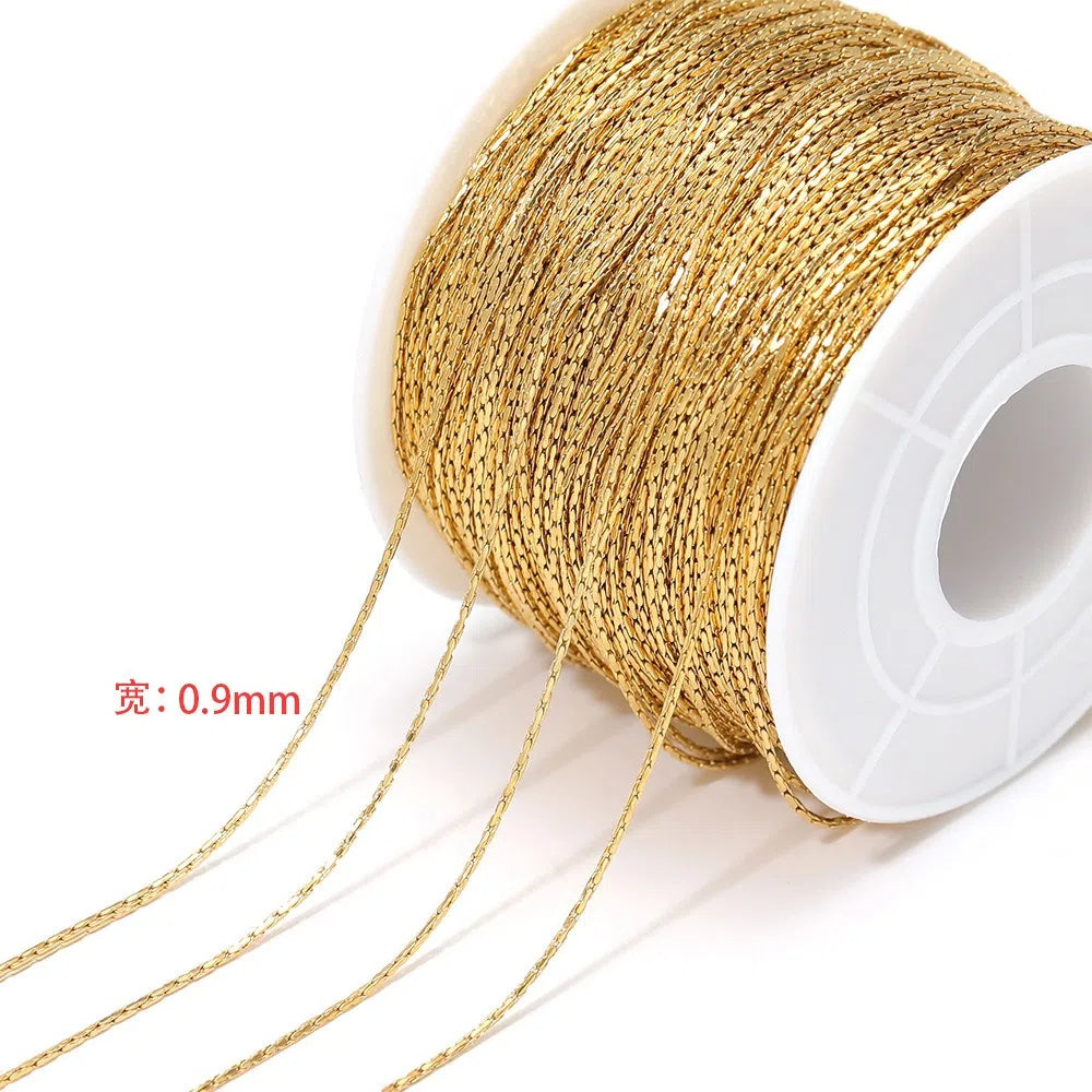 Stainless Steel Fine Square Link Chain