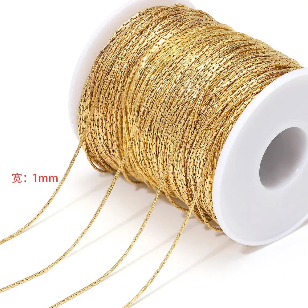 Stainless Steel Fine Square Link Chain