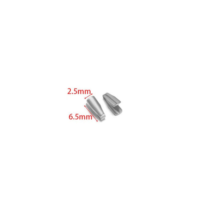 Stainless Steel Flat Snake Chain End Clamps