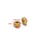 Stainless Steel Fluted Spacer Beads