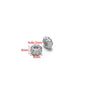 Stainless Steel Fluted Spacer Beads