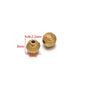 Stainless Steel Fluted Spacer Beads