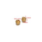 Stainless Steel Fluted Spacer Beads