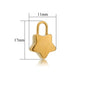 Stainless Steel Heart Key Charms