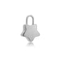 Stainless Steel Heart Key Charms