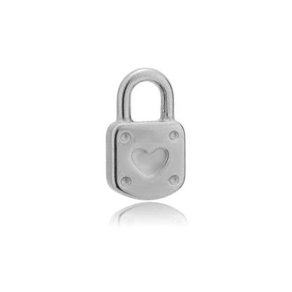 Stainless Steel Heart Key Charms