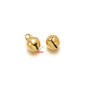 Stainless Steel Jingle Bell Charms with Loop