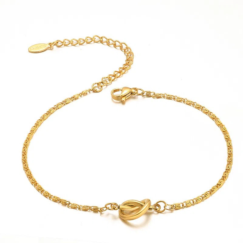 Stainless Steel Knot Connector Charms