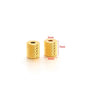 Stainless Steel Large Hole Spacer Beads