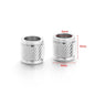 Stainless Steel Large Hole Spacer Beads