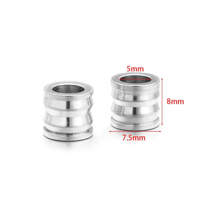 Stainless Steel Large Hole Tube Spacer Beads