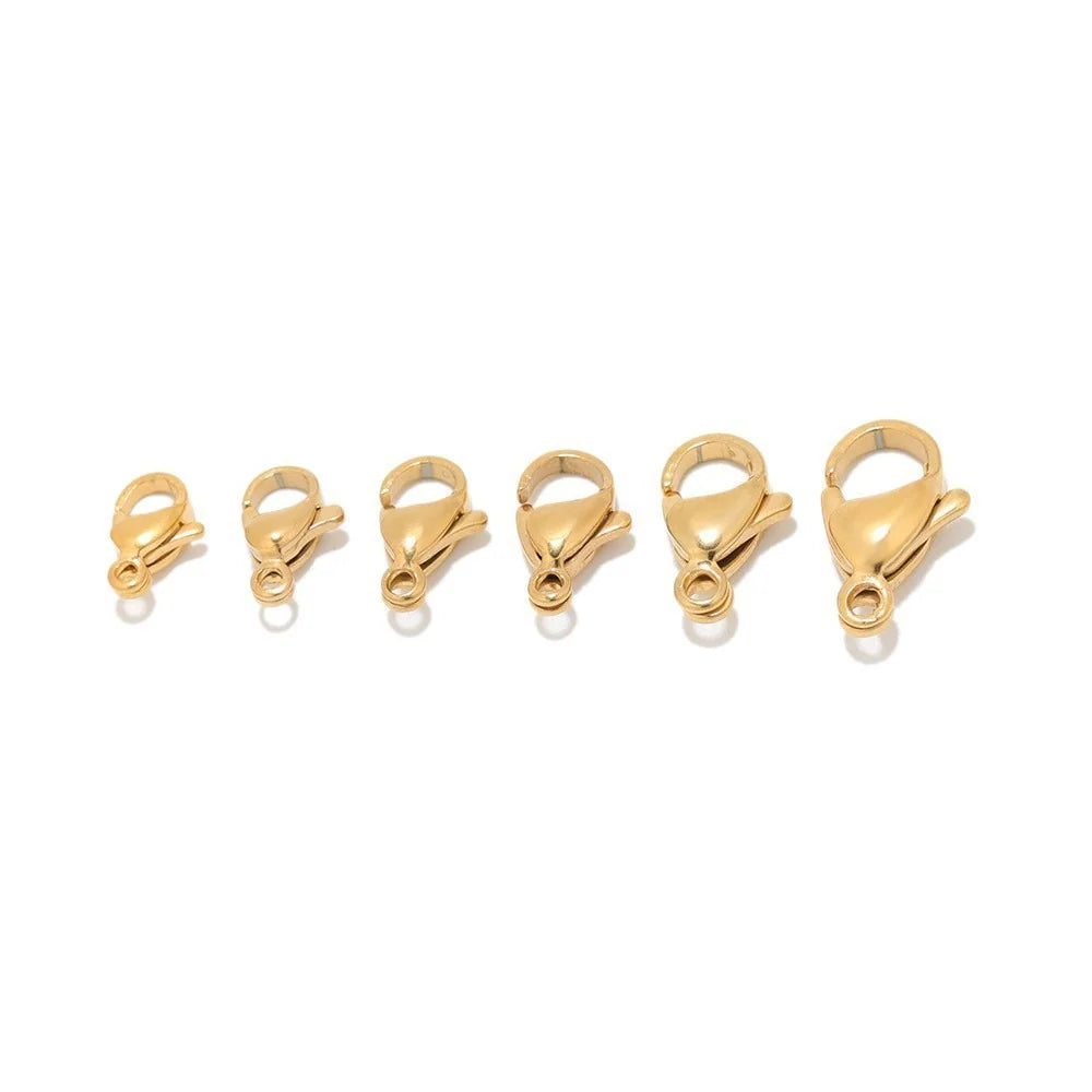 Stainless Steel Lobster Claw Clasps