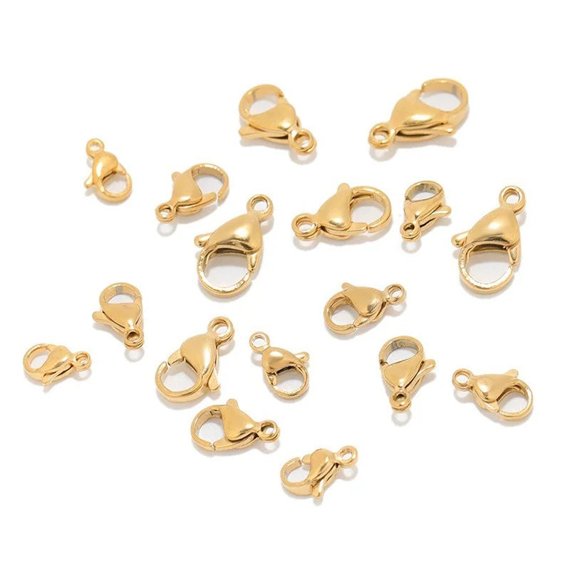 Stainless Steel Lobster Claw Clasps