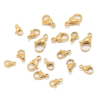 Stainless Steel Lobster Claw Clasps
