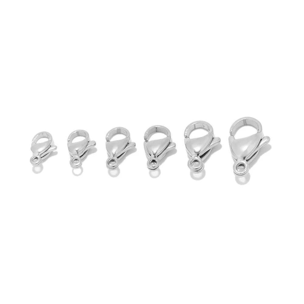 Stainless Steel Lobster Claw Clasps