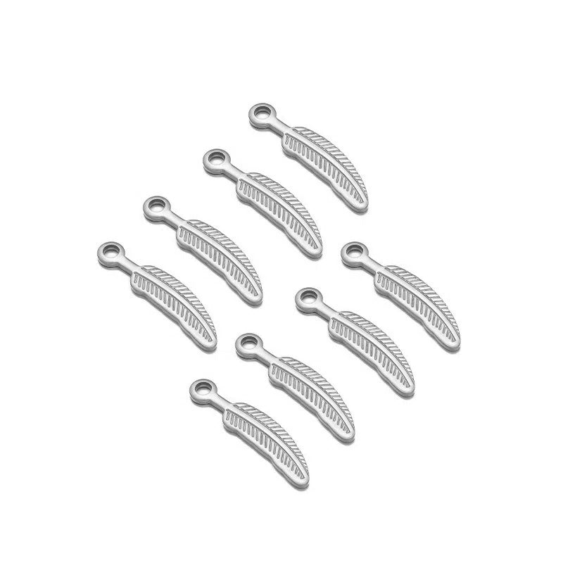 Stainless Steel Nature & Symbol Charms