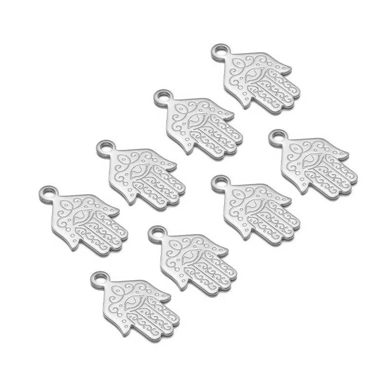 Stainless Steel Nature & Symbol Charms