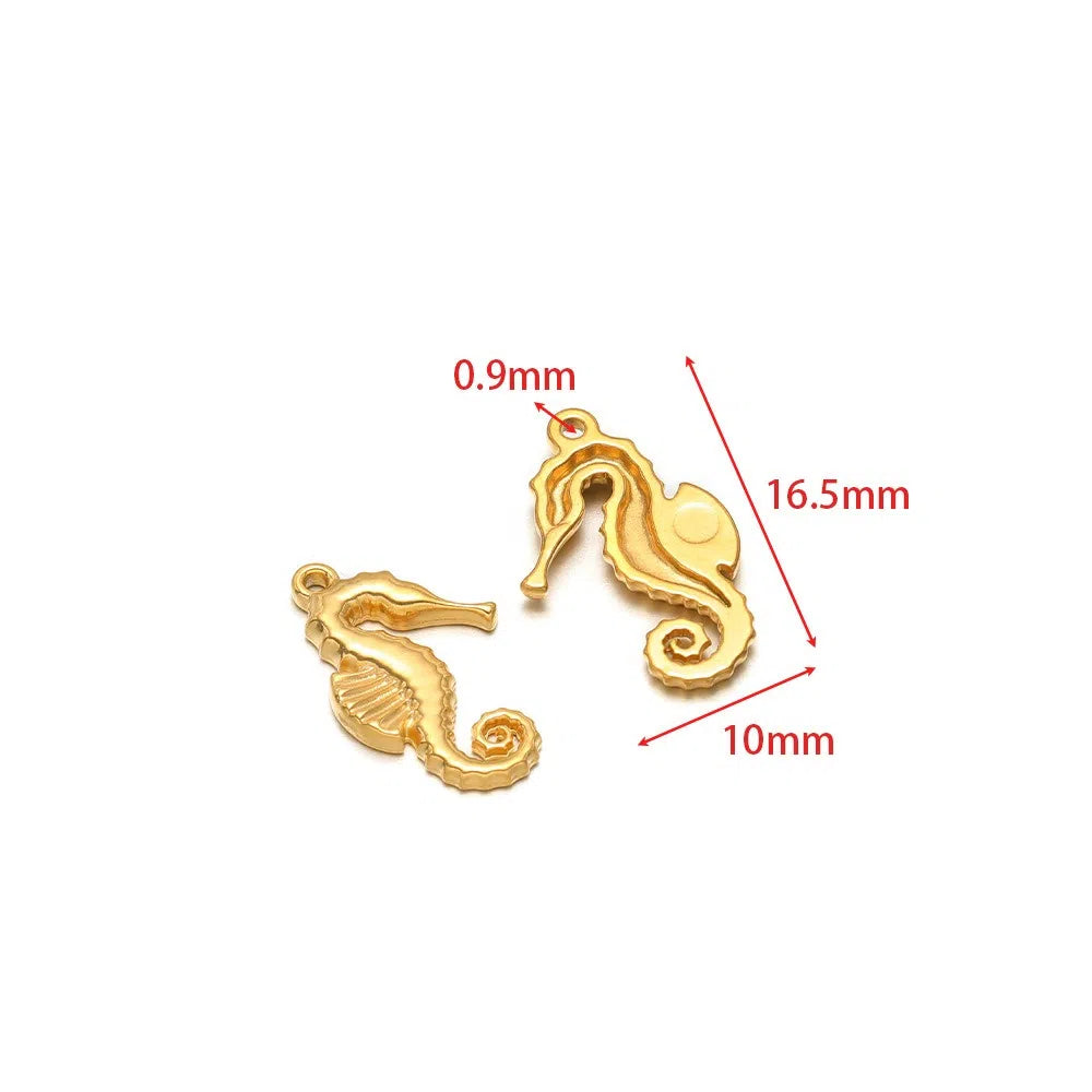 Stainless Steel Ocean Animal Charms