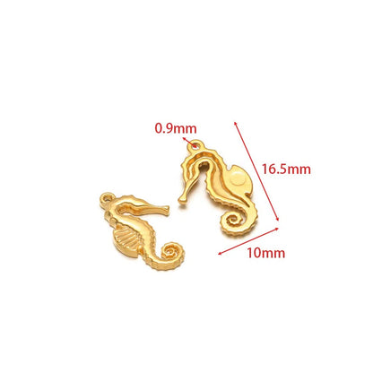 Stainless Steel Ocean Animal Charms
