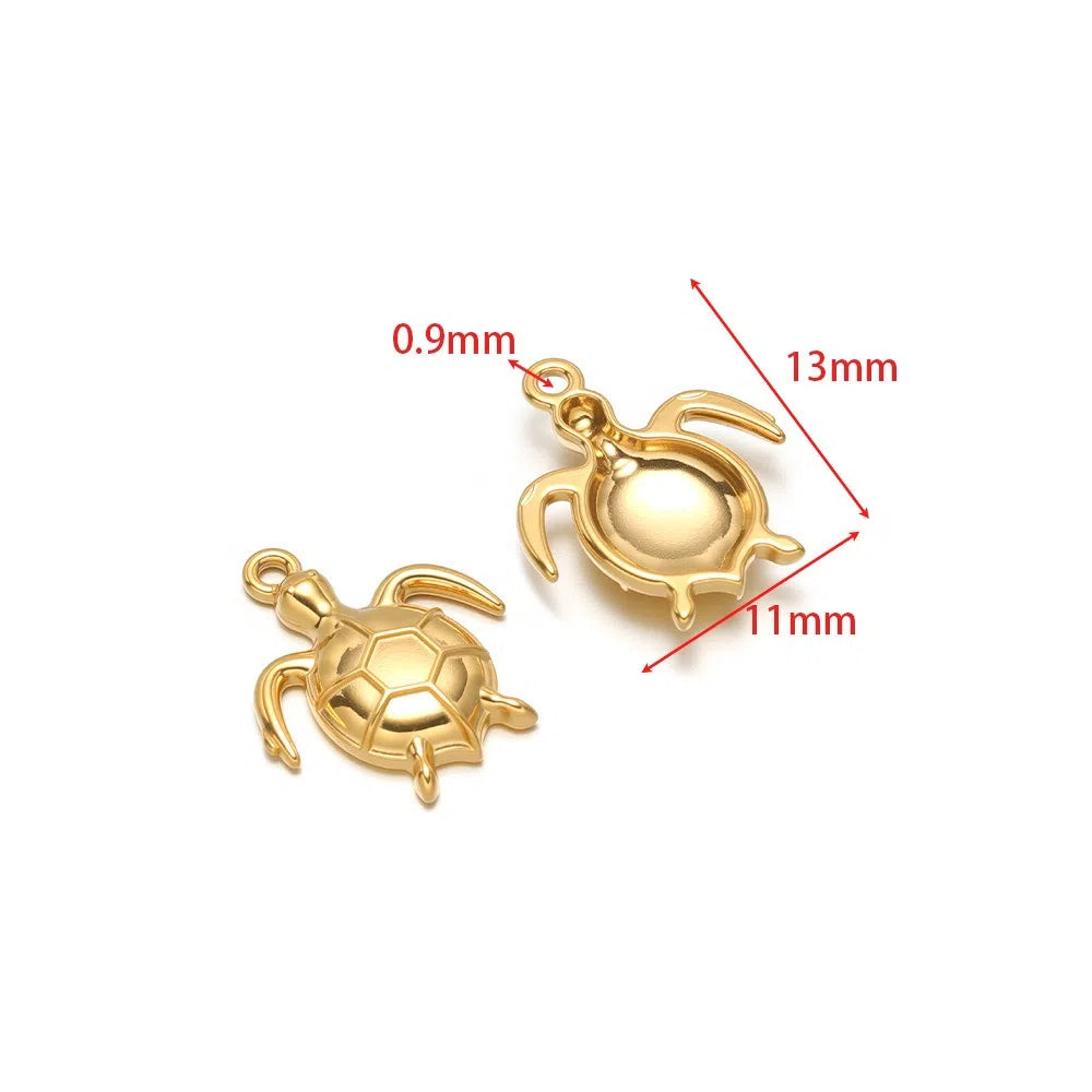 Stainless Steel Ocean Animal Charms