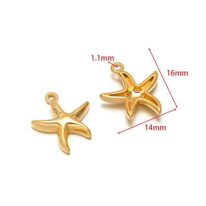 Stainless Steel Ocean Animal Charms