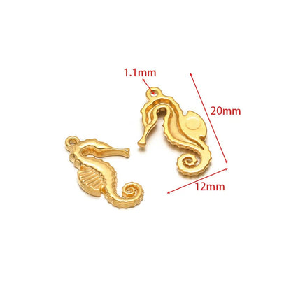 Stainless Steel Ocean Animal Charms