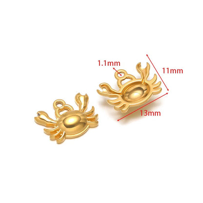 Stainless Steel Ocean Animal Charms
