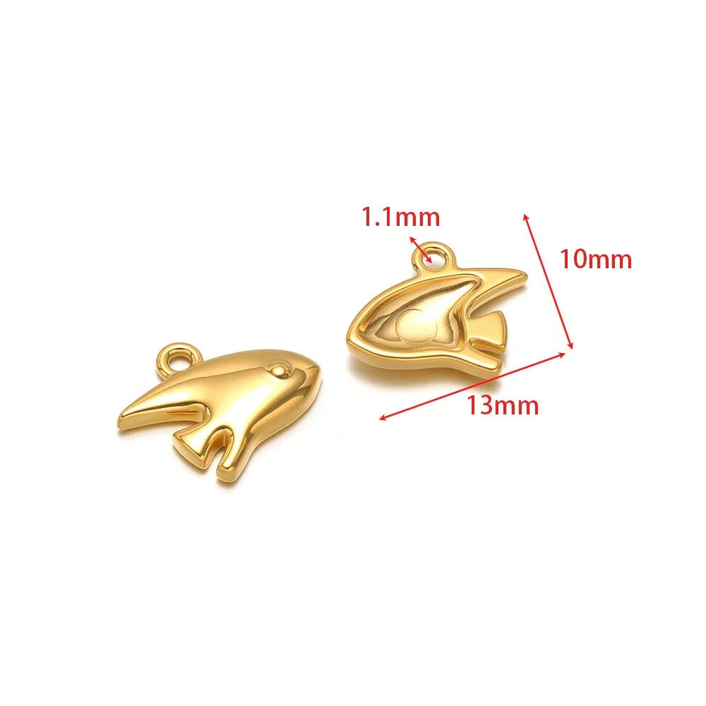 Stainless Steel Ocean Animal Charms