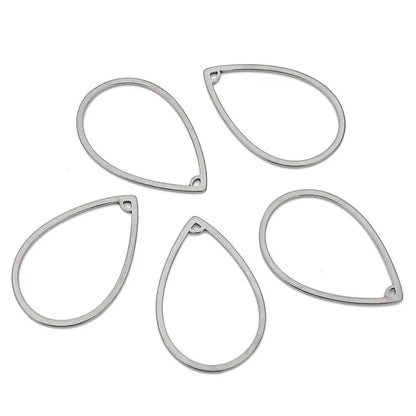 Stainless Steel Open Teardrop Connector Links
