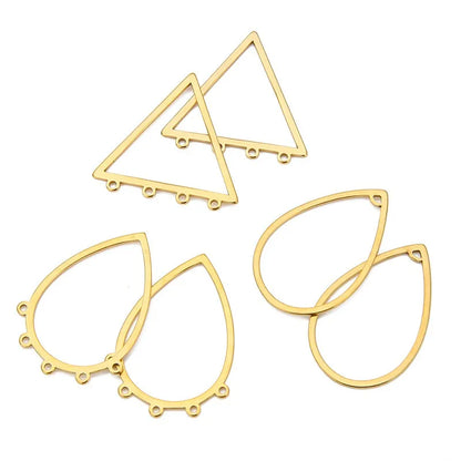 Stainless Steel Open Teardrop Connector Links