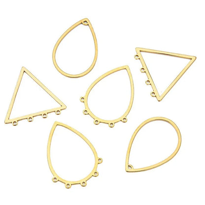 Stainless Steel Open Teardrop Connector Links