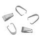 Stainless Steel Pinch Clip Bails for Pendants