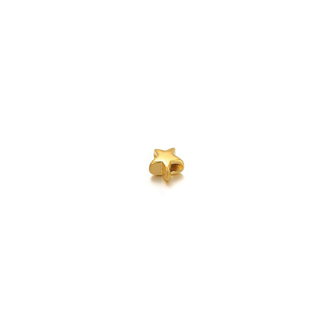 Stainless Steel Puffy Shape Spacer Beads