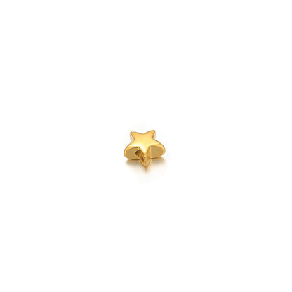 Stainless Steel Puffy Shape Spacer Beads