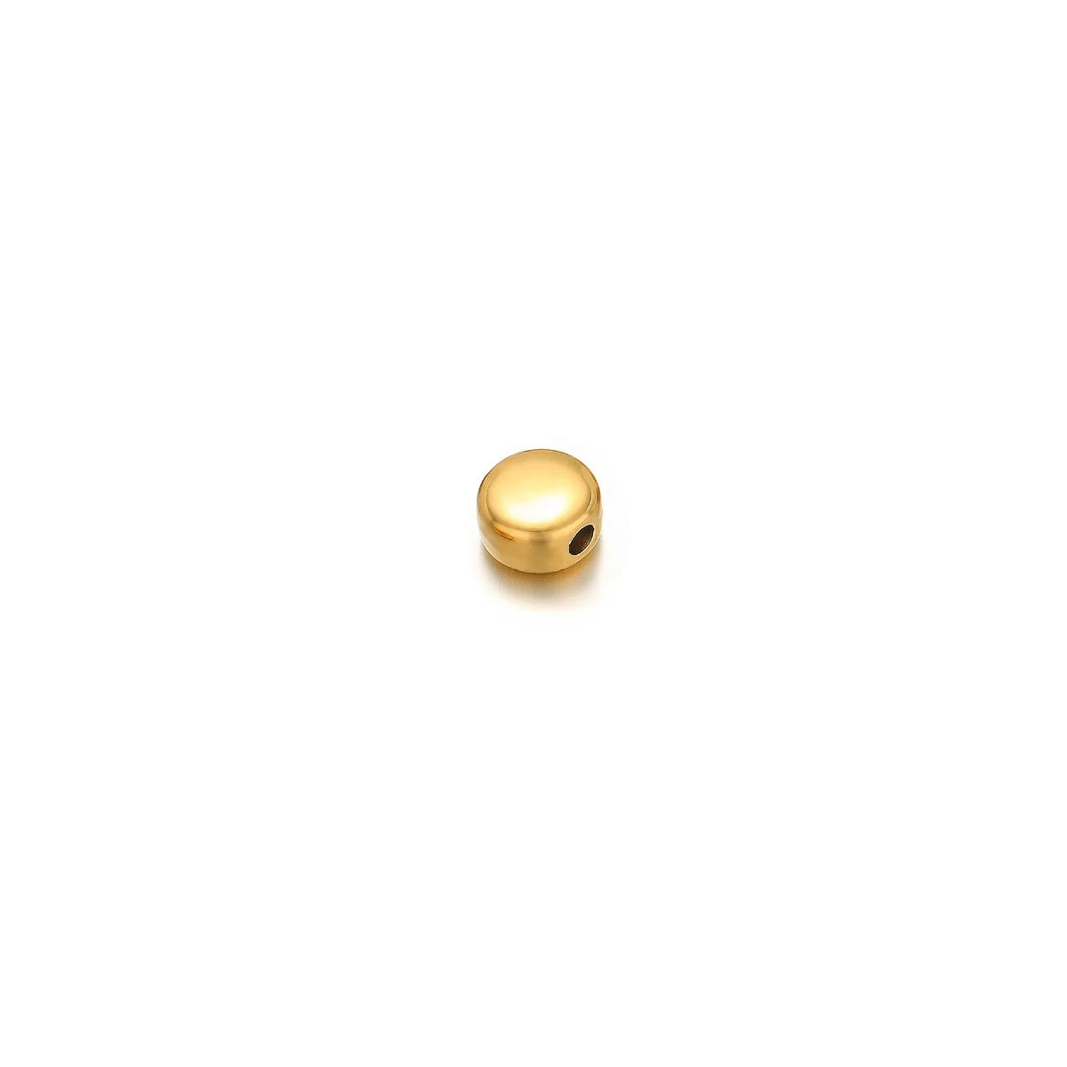Stainless Steel Puffy Shape Spacer Beads
