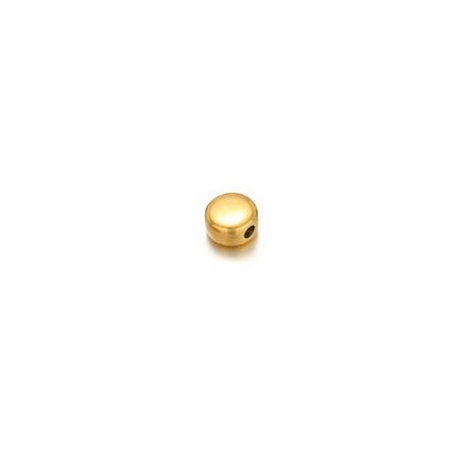 Stainless Steel Puffy Shape Spacer Beads