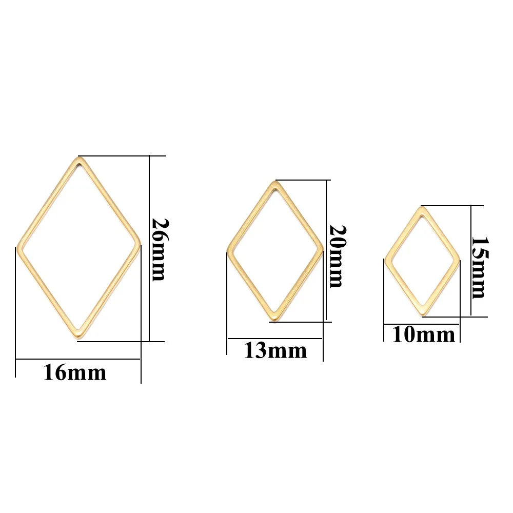 Stainless Steel Rhombus Connector Links
