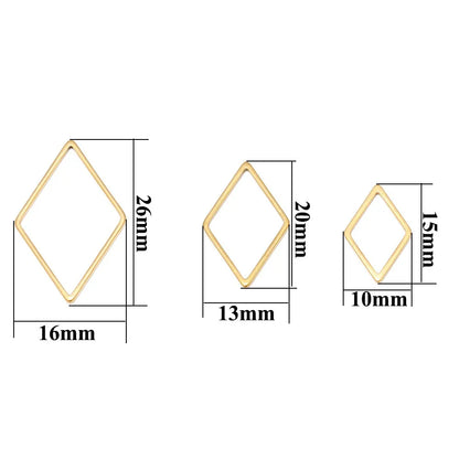 Stainless Steel Rhombus Connector Links
