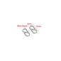 UEE Jewelry Stainless Steel S-Hook Clasps
