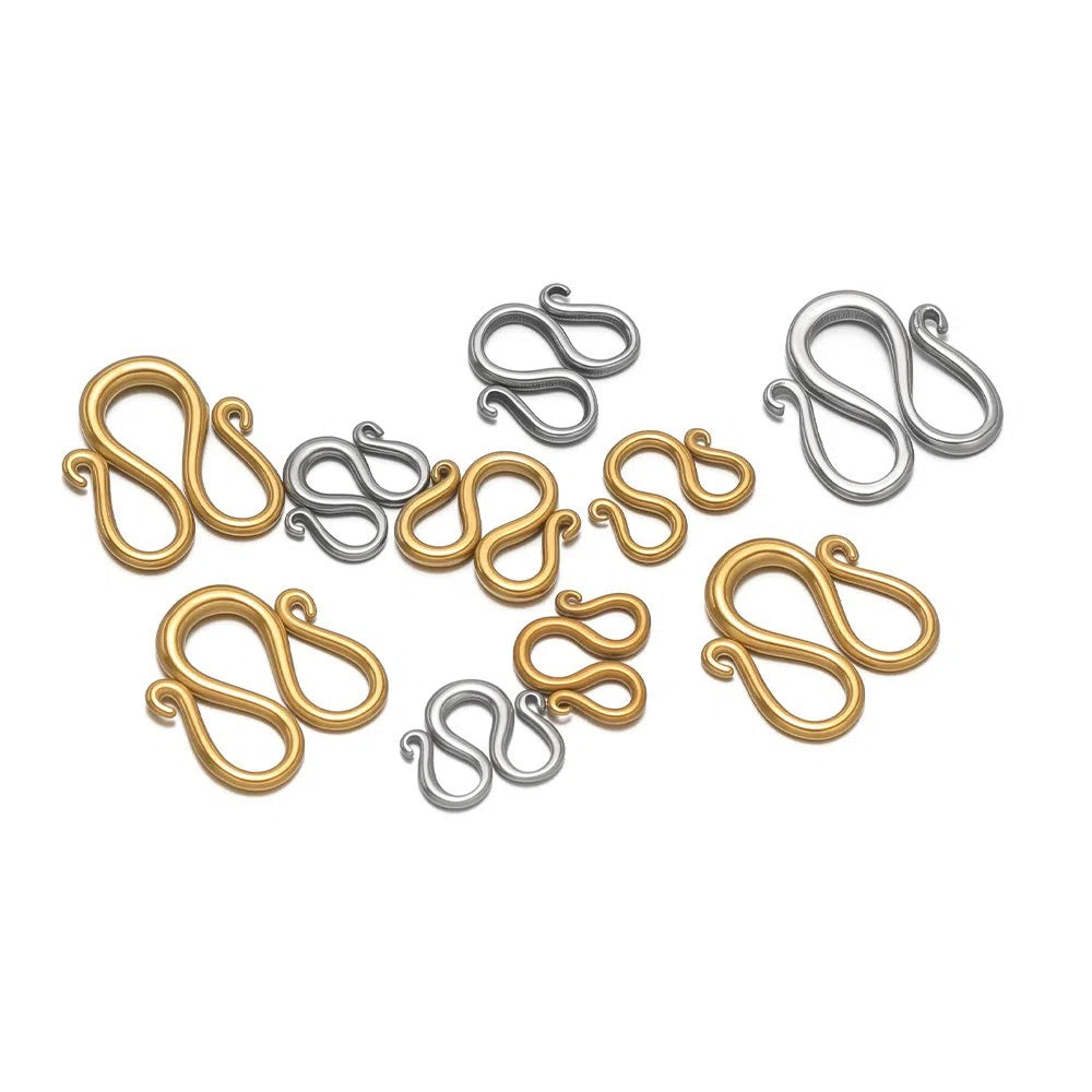 Stainless Steel S & M Hook Clasps