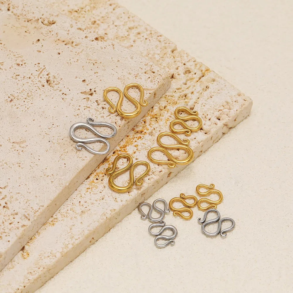 Stainless Steel S & M Hook Clasps