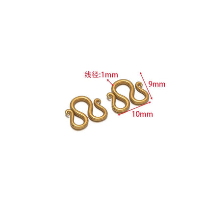 Stainless Steel S & M Hook Clasps