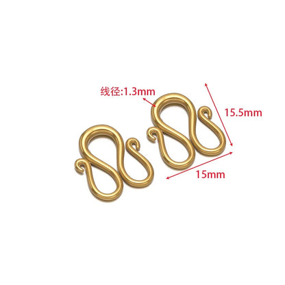 Stainless Steel S & M Hook Clasps