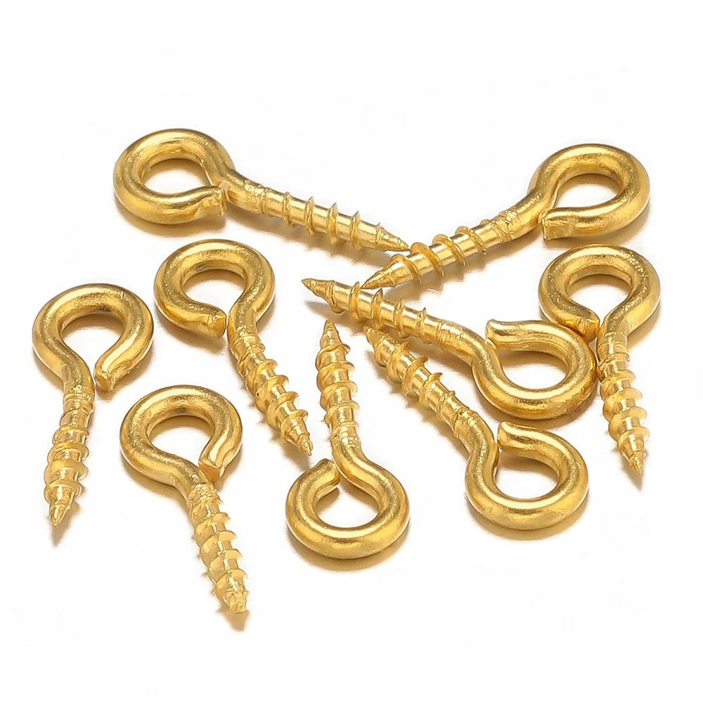 Stainless Steel Screw Eye Pins
