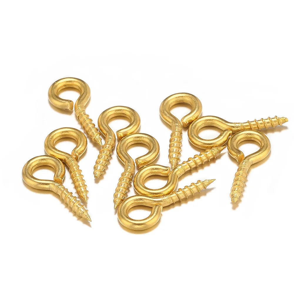 Stainless Steel Screw Eye Pins