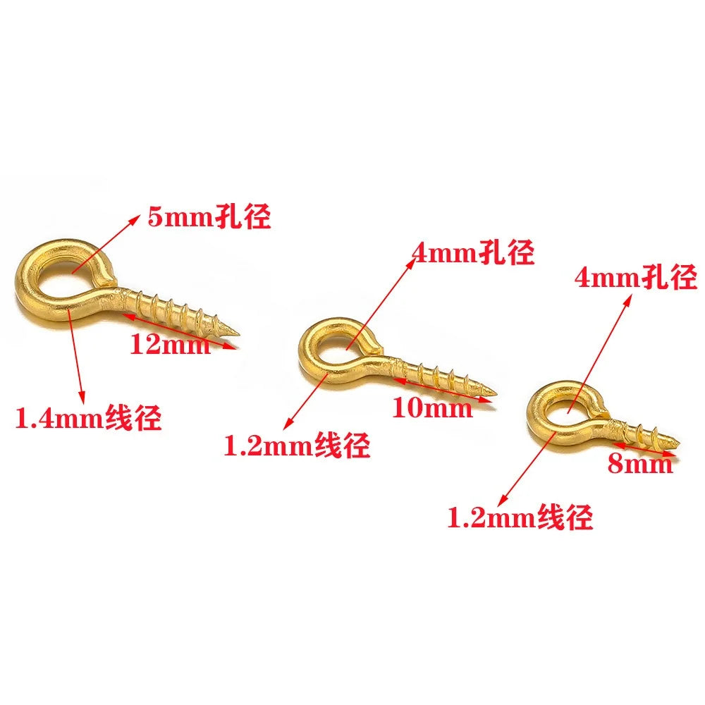 Stainless Steel Screw Eye Pins